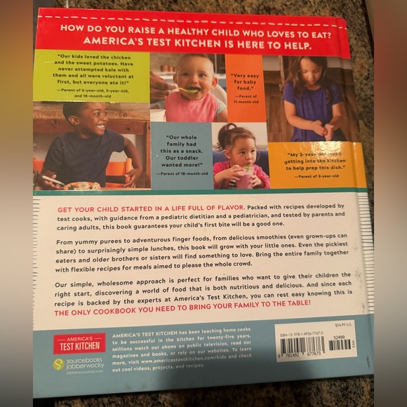 Baby and Toddler Cookbook by America's Test Kitchen - Picture 2 of 4